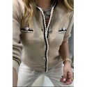 195130 BEIGE CARDIGAN