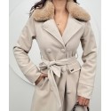 195160 BEIGE COAT