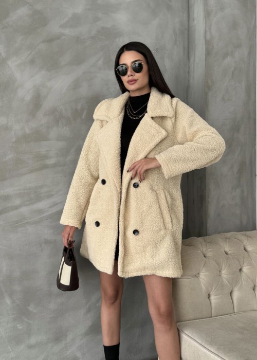 195263 CREAM COAT FUR