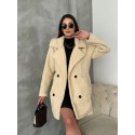 195263 CREAM COAT FUR