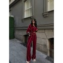 195285 BORDO TRACKSUIT Chenille