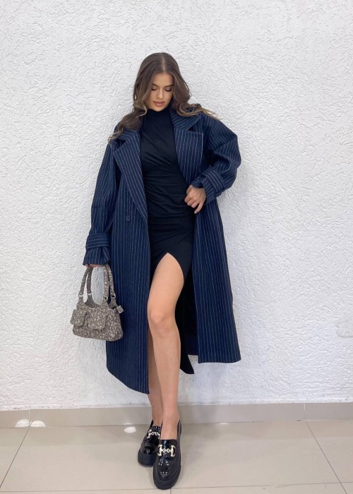 195507 NAVY BLUE COAT