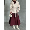 195654 CREAM COAT