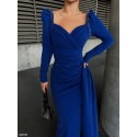 195686 SAKS COCKTAİL DRESS CREP FABRIC