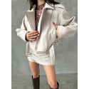 195708 CREAM COAT