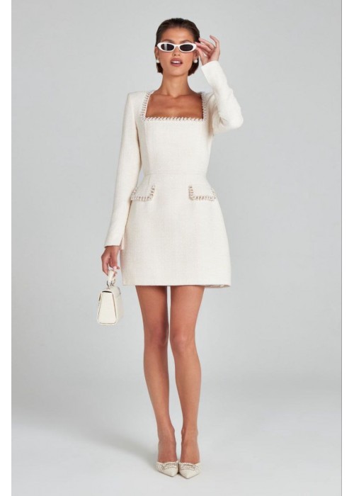 195851 WHITE SPECIAL EDITION DRESS