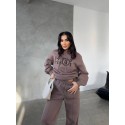 196227 COFFEE TRACKSUIT 100 %Compact