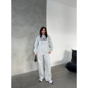 196228 GRAU TRACKSUIT 100 %kompakt