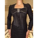 196308 BLACK COCKTAİL DRESS