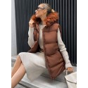 196337 COFFEE COAT VEST