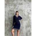 196352 NAVY BLAU MANNSCHAFT STRICKWAREN