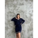 196352 NAVY BLAU MANNSCHAFT STRICKWAREN