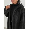 196387 BLACK COAT Welsoft fabric