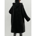 196387 BLACK COAT Welsoft fabric