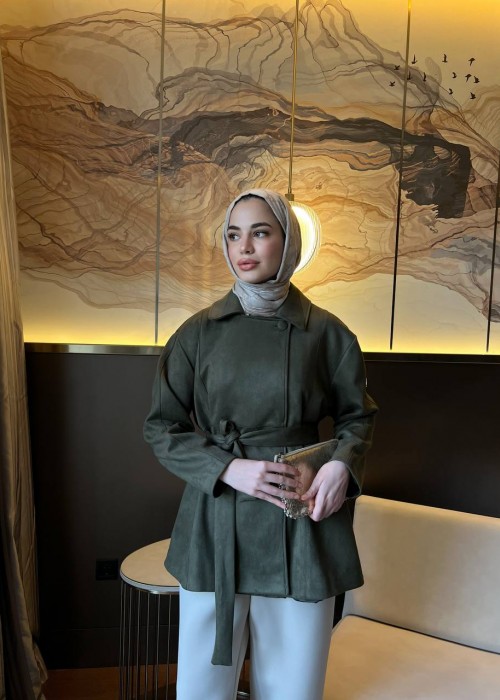 196411 KHAKI HIJAB MONT