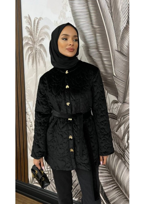 196576 BLACK HIJAB TESETTÜR MONT