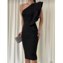 196853 BLACK DRESS SCUBA FABRIC