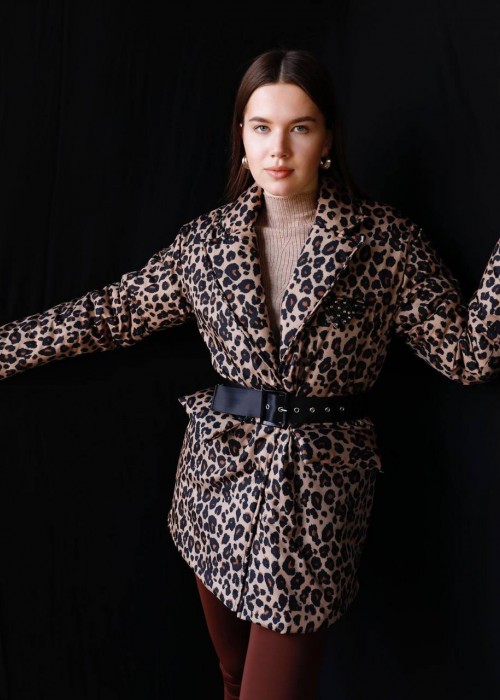 196901 LEOPARD COAT