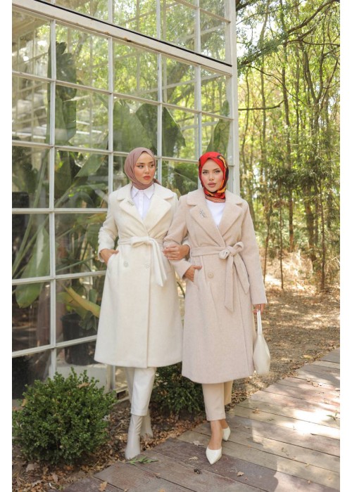 197127 BEIGE HIJAB MONT