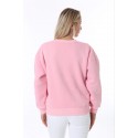 197225 PEMBE SWEAT ŞARDONLU KUMAŞ