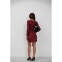 197803 BORDO KLEID