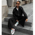 198687 BLACK TRACKSUIT OYSHO FABRIC