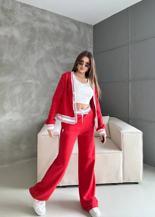 198716 RED TRACKSUIT 3 YARN