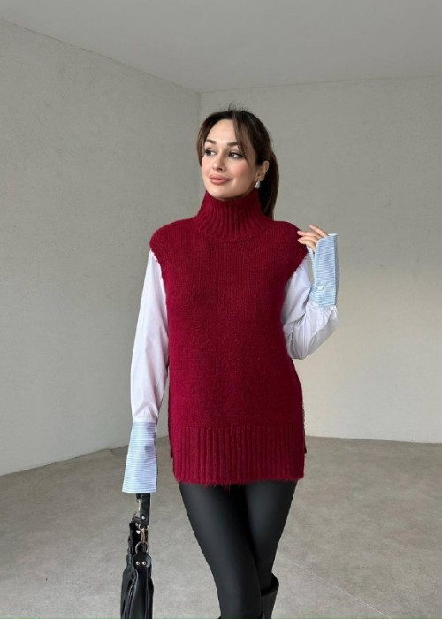 198907 BORDO SWEATER KNITWEAR