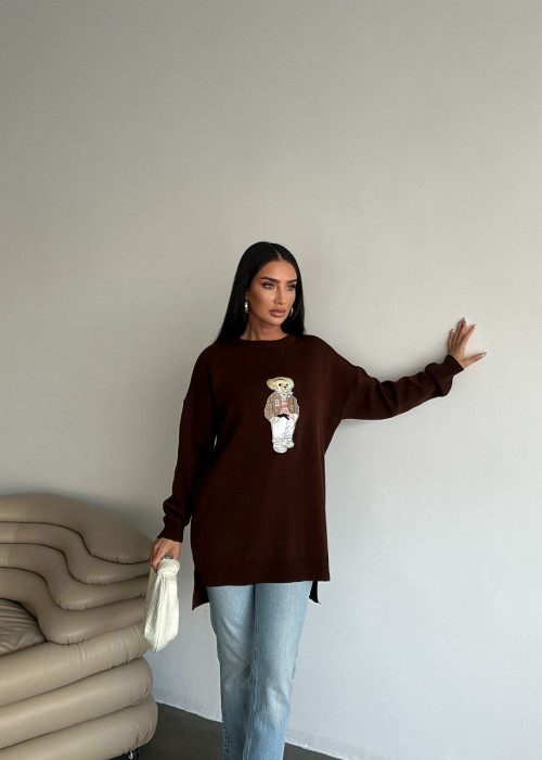 199152 COFFEE SWEATER KNITWEAR