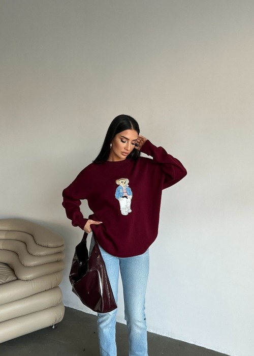 199154 BORDO SWEATER KNITWEAR