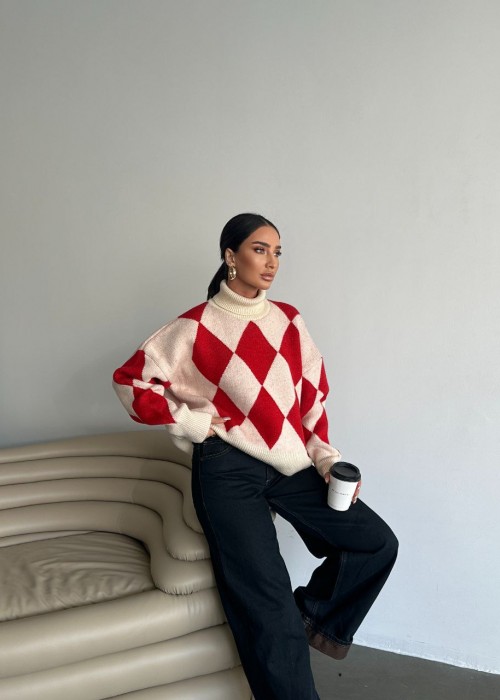 199157 PATTERNED SWEATER KNITWEAR